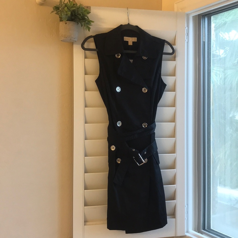 Michael Kors brand new black sleeveless dress
